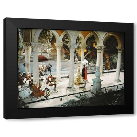 Cary Grant - To Catch A Thief Black Modern Wood Framed Art Print by Hollywood Photo Archive