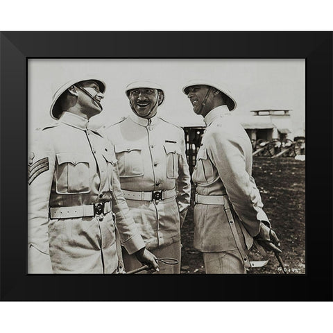 Cary Grant - Gunga Din Black Modern Wood Framed Art Print by Hollywood Photo Archive