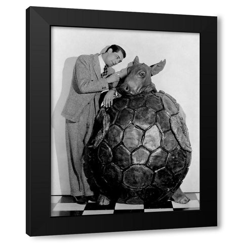 Cary Grant - Alice in Wonderland Black Modern Wood Framed Art Print with Double Matting by Hollywood Photo Archive