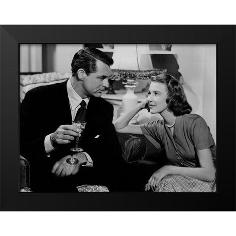 Cary Grant - Every Girl Should Be Married Black Modern Wood Framed Art Print by Hollywood Photo Archive
