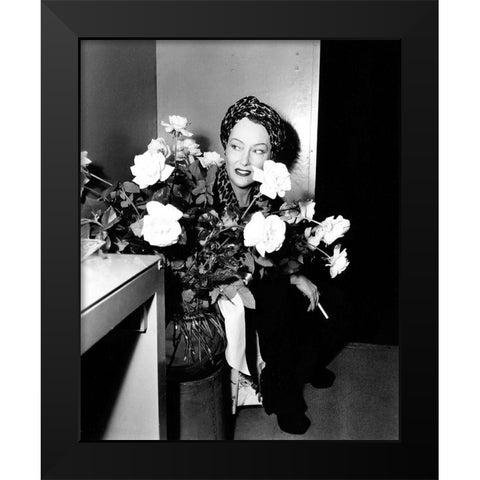 Sunset Boulevard Black Modern Wood Framed Art Print by Hollywood Photo Archive