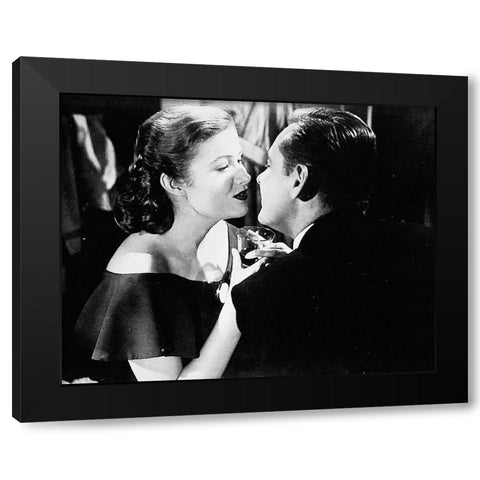 Sunset Boulevard Black Modern Wood Framed Art Print by Hollywood Photo Archive