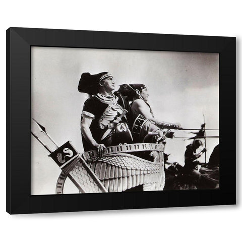Cleopatra - 1934 Black Modern Wood Framed Art Print by Hollywood Photo Archive
