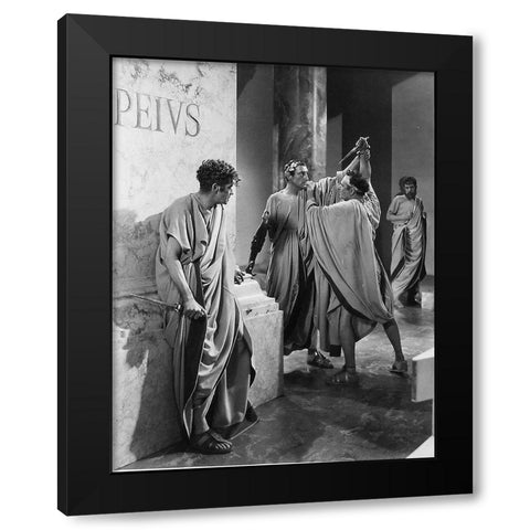 Cleopatra - 1934 Black Modern Wood Framed Art Print by Hollywood Photo Archive