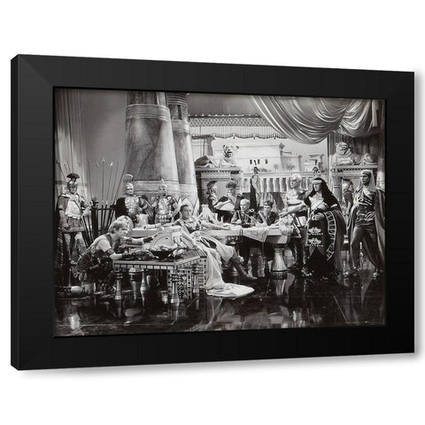 Cleopatra - 1934 Black Modern Wood Framed Art Print by Hollywood Photo Archive