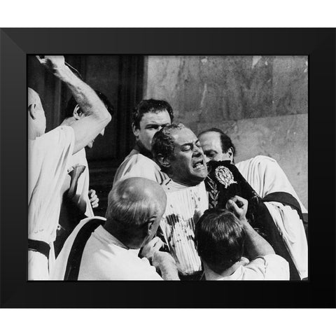 Cleopatra - 1934 Black Modern Wood Framed Art Print by Hollywood Photo Archive