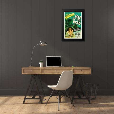 Ilse of the Dead RKO 1945 Black Modern Wood Framed Art Print by Hollywood Photo Archive