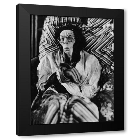 The Black Sheep Black Modern Wood Framed Art Print with Double Matting by Hollywood Photo Archive