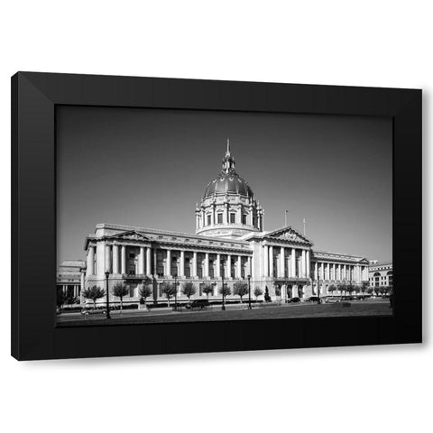 Regal City Hall San Francisco California Black Modern Wood Framed Art Print with Double Matting by Highsmith, Carol
