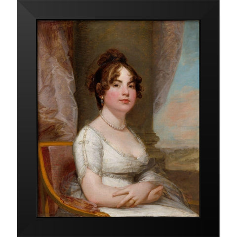 Elizabeth Beltzhoover Mason Black Modern Wood Framed Art Print by Stuart, Gilbert