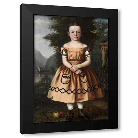 Minnie Willard Black Modern Wood Framed Art Print by Willard, Archibald