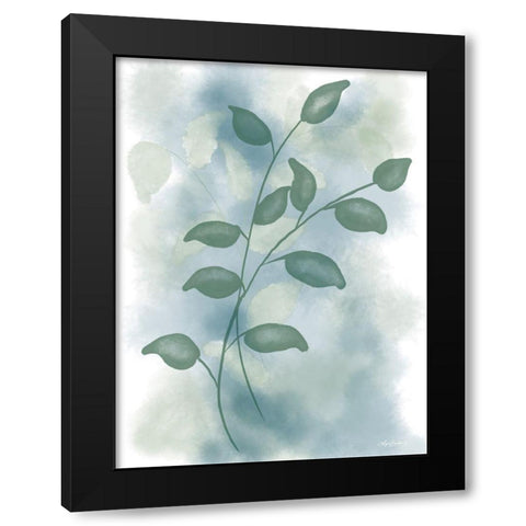 Bohemian Botanical I Black Modern Wood Framed Art Print by Bawden, Angela