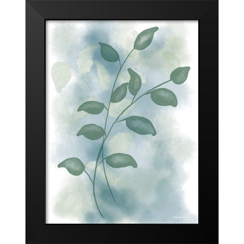 Bohemian Botanical I Black Modern Wood Framed Art Print by Bawden, Angela