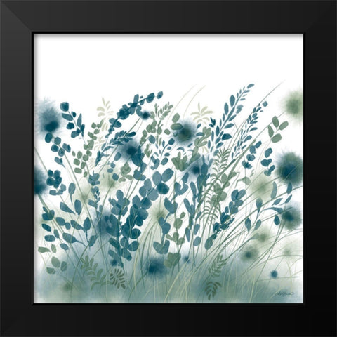 Wild Botanicals Black Modern Wood Framed Art Print by Bawden, Angela