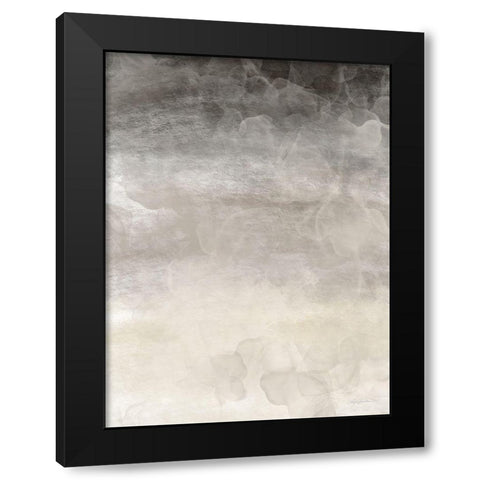 Hazy Gray Day Black Modern Wood Framed Art Print with Double Matting by Bawden, Angela