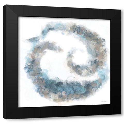 Free Your Mind 2 Black Modern Wood Framed Art Print with Double Matting by Bawden, Angela
