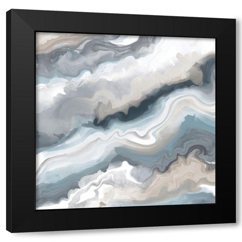 Every Drop Creates a Ripple 1 Black Modern Wood Framed Art Print by Bawden, Angela