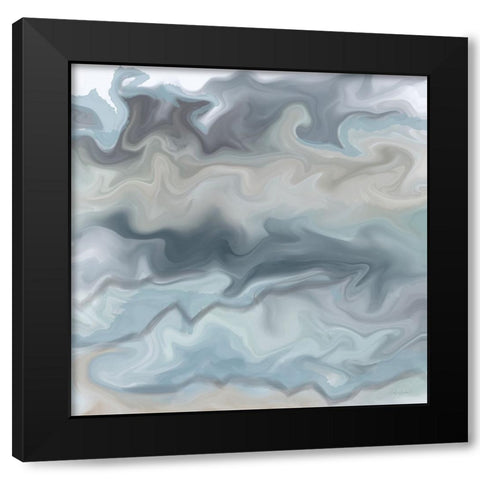 Every Drop Creates a Ripple 2 Black Modern Wood Framed Art Print with Double Matting by Bawden, Angela