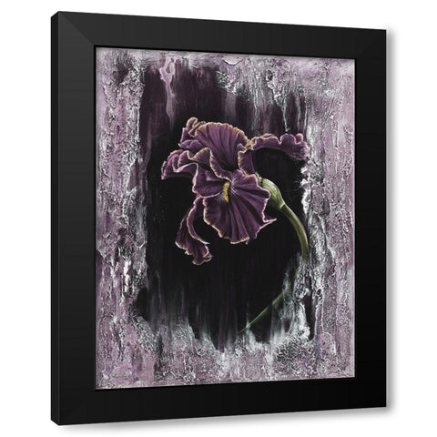 Grace Upon Grace Black Modern Wood Framed Art Print by Bawden, Angela