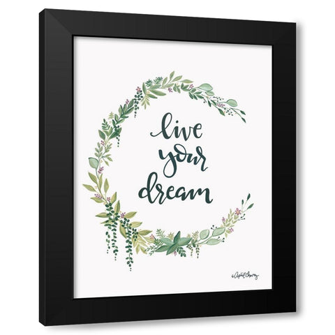 Family Love  need new title    Black Modern Wood Framed Art Print by Chavez, April