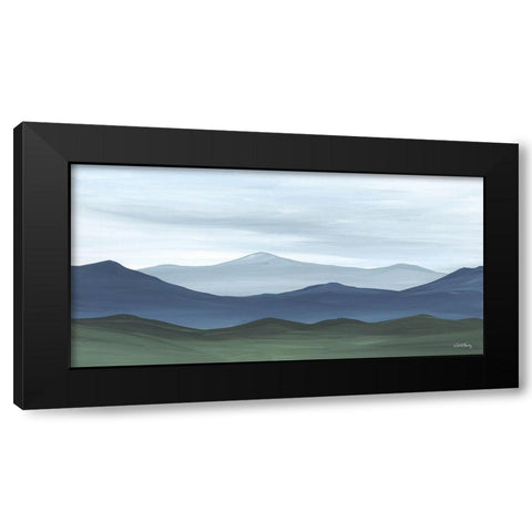 Storm Over the Mountains Black Modern Wood Framed Art Print by Chavez, April