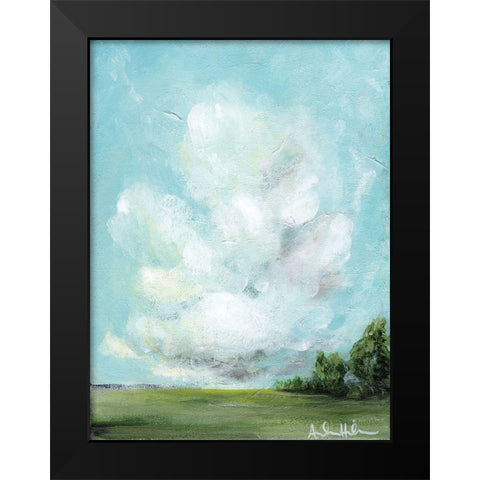 Day Dreaming Black Modern Wood Framed Art Print by Hilburn, Amanda