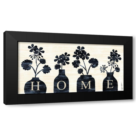 Home Black Modern Wood Framed Art Print with Double Matting by LaPoint, Annie