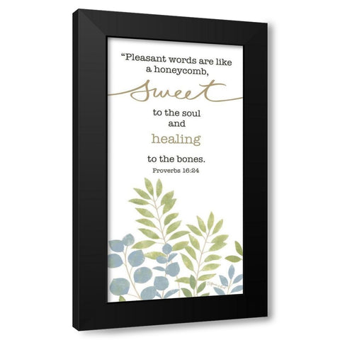 Sweet to the Soul Black Modern Wood Framed Art Print with Double Matting by LaPoint, Annie