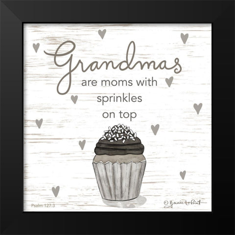 Grandmas Areâ€¦ Black Modern Wood Framed Art Print by LaPoint, Annie