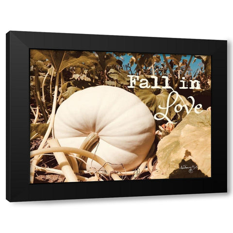 Fall in Love Black Modern Wood Framed Art Print by Smith, Anthony