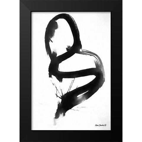 Rebirth  A Black Modern Wood Framed Art Print by Thouthip, Anne