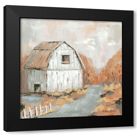 When Summer Slips Away Black Modern Wood Framed Art Print by Ebert, Roey