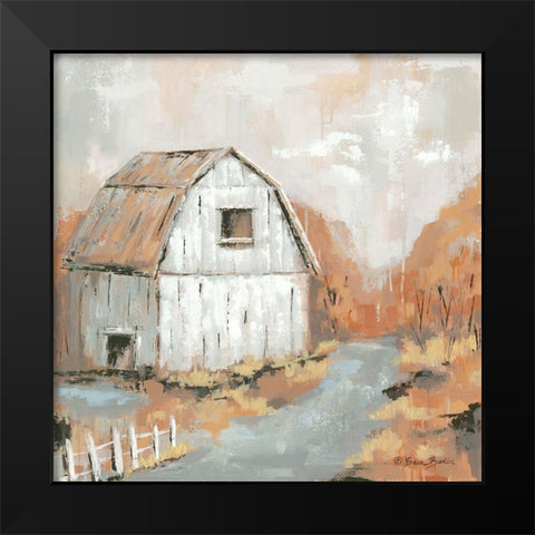 When Summer Slips Away Black Modern Wood Framed Art Print by Ebert, Roey
