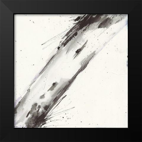 Simplification Series VI Black Modern Wood Framed Art Print by Hallowell, Britt