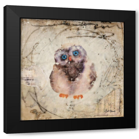 The Wonder Years I Black Modern Wood Framed Art Print by Hallowell, Brit