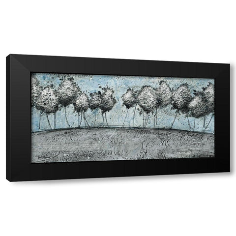 A Route of Silver     Black Modern Wood Framed Art Print with Double Matting by Hallowell, Britt