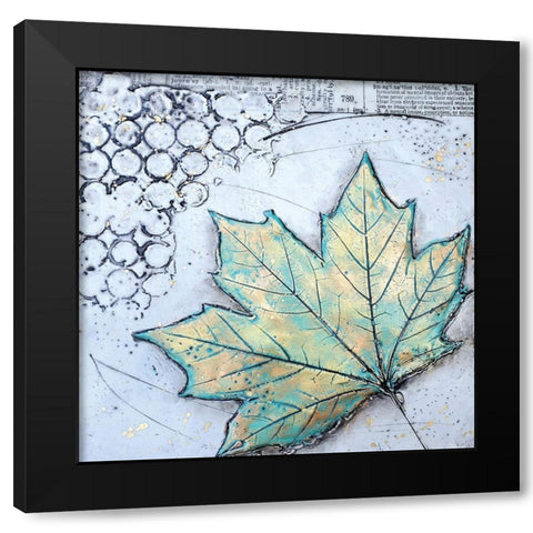 Channeling Fall 2 Black Modern Wood Framed Art Print by Hallowell, Brit