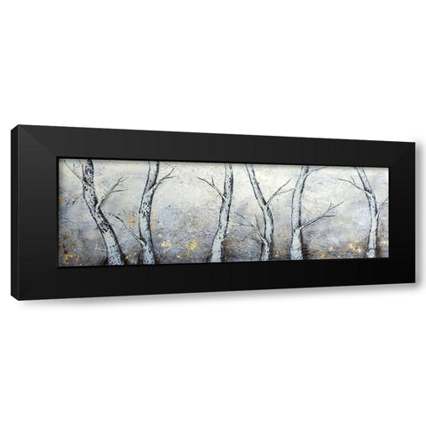 Into the Forest Black Modern Wood Framed Art Print with Double Matting by Hallowell, Britt