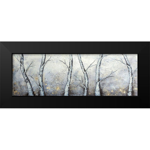 Into the Forest Black Modern Wood Framed Art Print by Hallowell, Britt