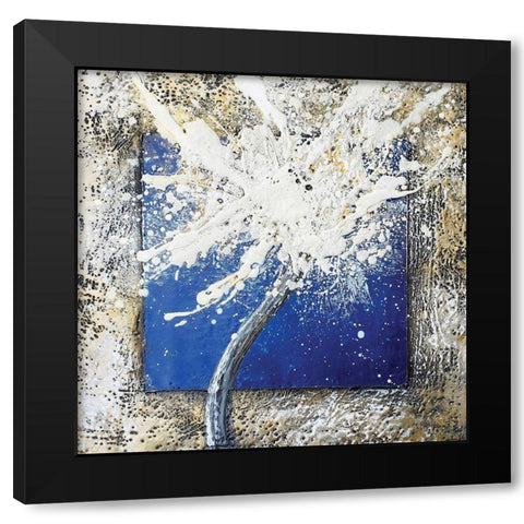Things Happen Black Modern Wood Framed Art Print by Hallowell, Britt