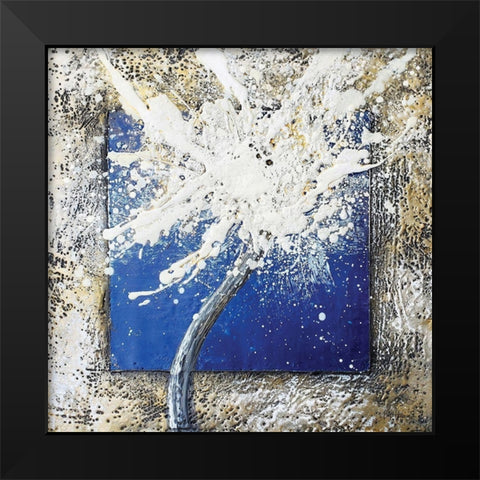 Things Happen Black Modern Wood Framed Art Print by Hallowell, Britt