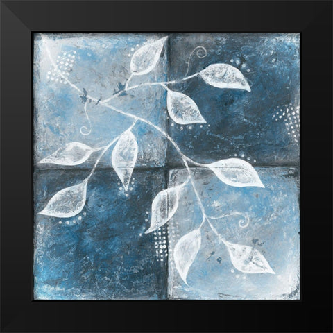 Patchwork Seasons I Black Modern Wood Framed Art Print by Hallowell, Britt