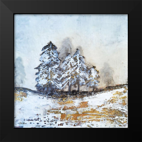 The Last Frontier I Black Modern Wood Framed Art Print by Hallowell, Britt