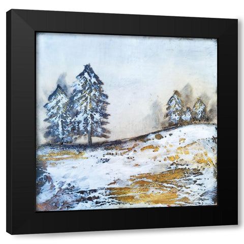 The Last Frontier II Black Modern Wood Framed Art Print with Double Matting by Hallowell, Britt