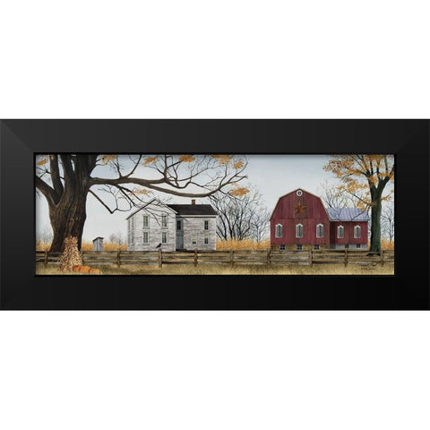 Harvest Time Black Modern Wood Framed Art Print by Jacobs, Billy