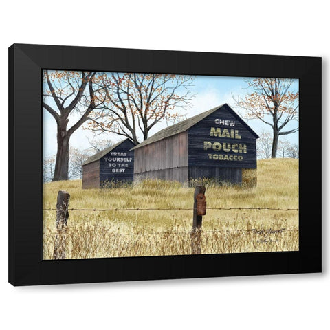 Treat Yourself Black Modern Wood Framed Art Print by Jacobs, Billy