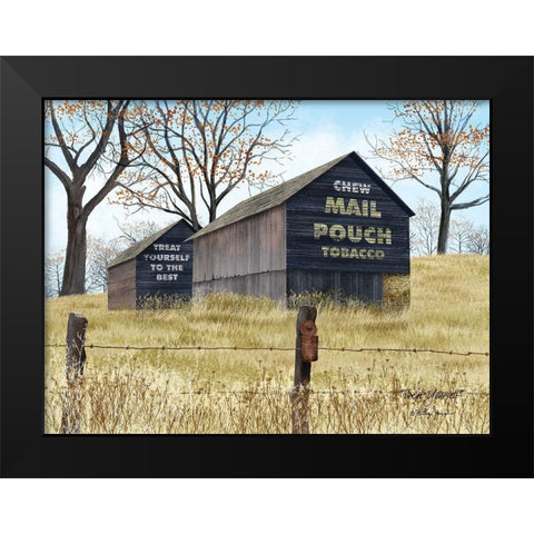 Treat Yourself Black Modern Wood Framed Art Print by Jacobs, Billy