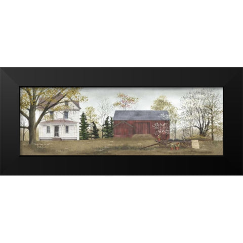 Spring Flowers for Sale Black Modern Wood Framed Art Print by Jacobs, Billy