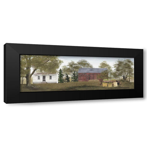 Sweet Corn for Sale Black Modern Wood Framed Art Print by Jacobs, Billy