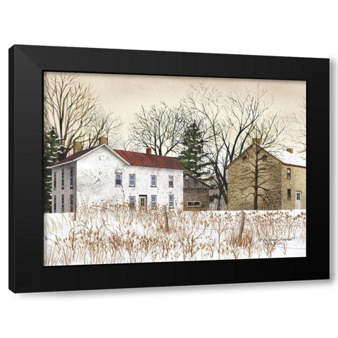 Doc Warners Farmstead Black Modern Wood Framed Art Print by Jacobs, Billy